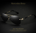 Óculos de Sol Masculino Polarizado com proteção UV400; Mercedes-Bens.