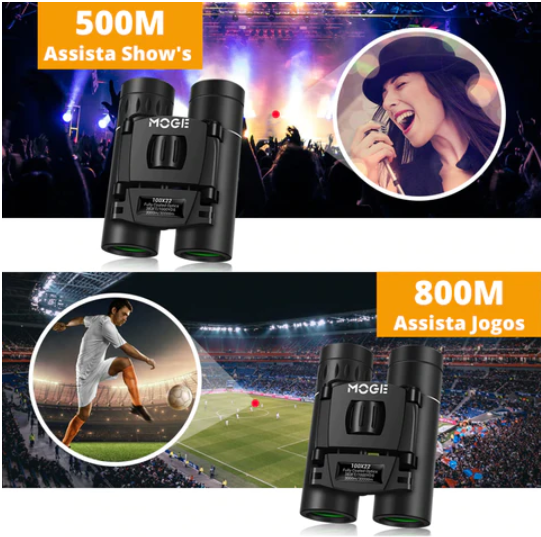 Binóculo longo alcance; Profissional visão noturna.