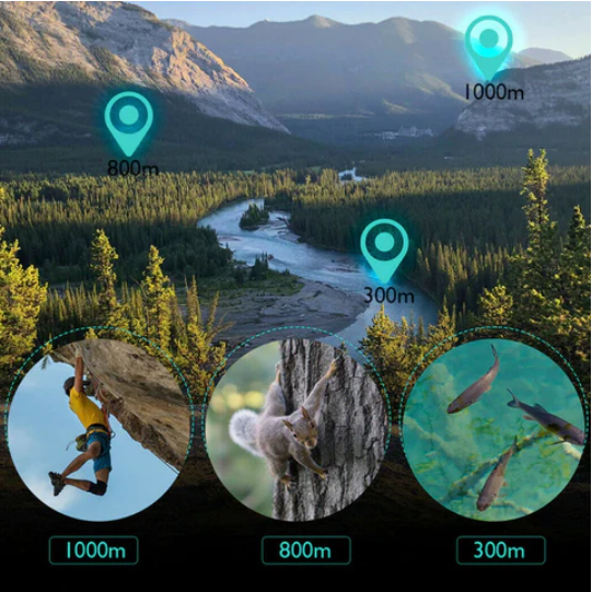 Binóculo longo alcance; Profissional visão noturna.