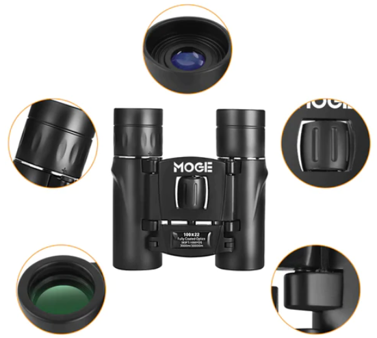Binóculo longo alcance; Profissional visão noturna.
