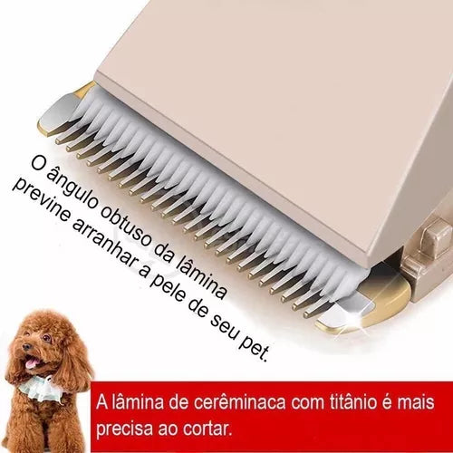 Máquina de Aparar pelo de Animais de Estimação.