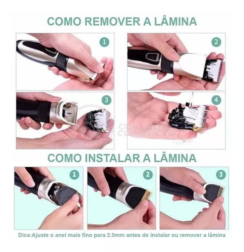 Máquina de Aparar pelo de Animais de Estimação.