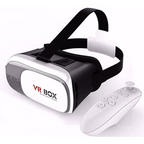 Óculos Vr Box 2.0 Realidade Virtual + Controle Cardboard 3d.