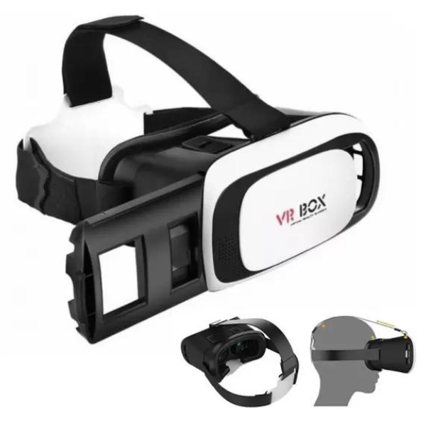 Óculos Vr Box 2.0 Realidade Virtual + Controle Cardboard 3d.