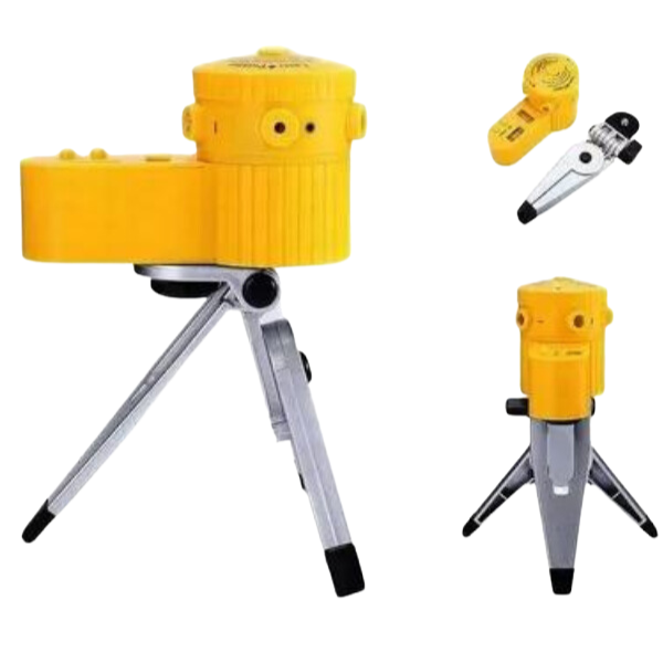 Nível Laser 2 Linhas Cruzada E Ponto 10 Metros + Tripe.