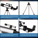 Telescópio; Astronômico De Alta Ampliação.