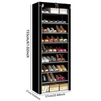 Sapateira com 9 prateleiras