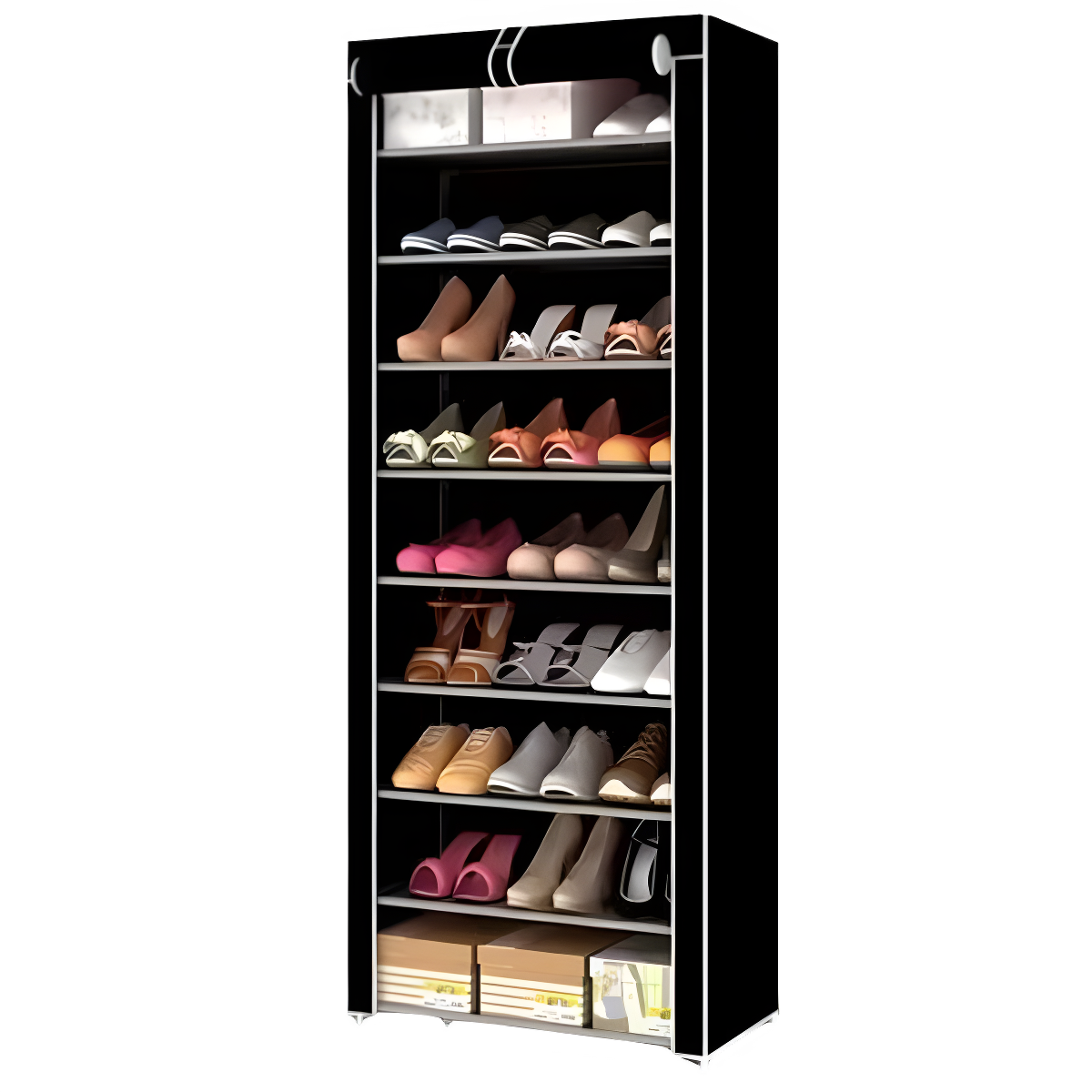 Sapateira com 9 prateleiras