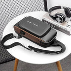 Pochet masculina com cadeado à prova d'água anti-roubo.