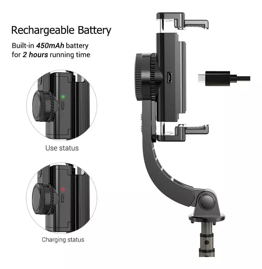GIMBAL ESTABILIZADOR AUTOMÁTICO PARA CELULAR.