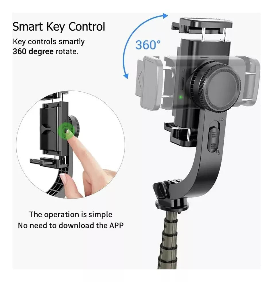 GIMBAL ESTABILIZADOR AUTOMÁTICO PARA CELULAR.
