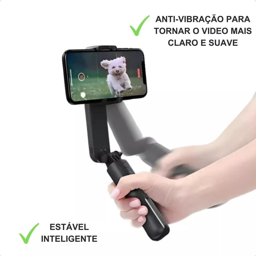 GIMBAL ESTABILIZADOR AUTOMÁTICO PARA CELULAR.