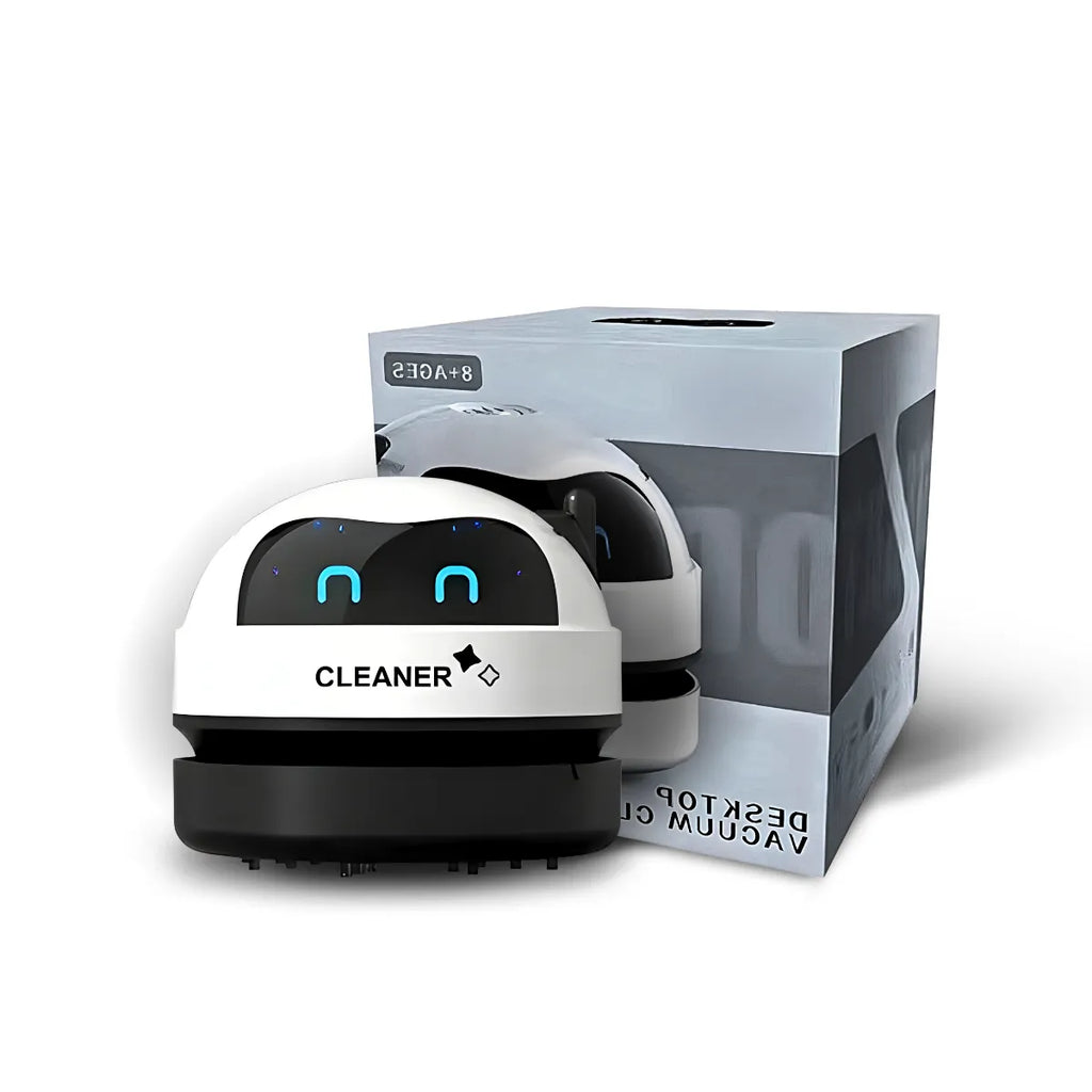 Mini Aspirador Mesa Papa Migalhas Com Coletor Recarregável.