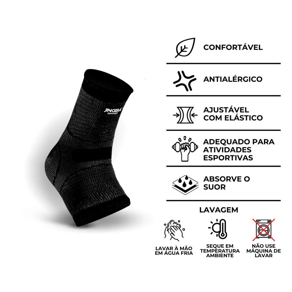 Tornozeleira Ortopedica Compressão Estabilizadora Elastica.