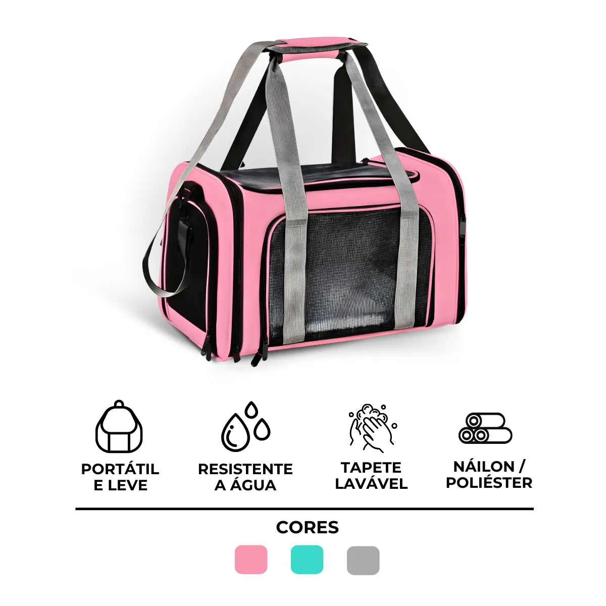 Bolsa De Viagem Para Transporte Pet.