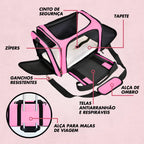 Bolsa De Viagem Para Transporte Pet.