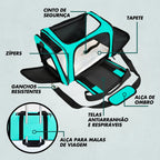 Bolsa De Viagem Para Transporte Pet.