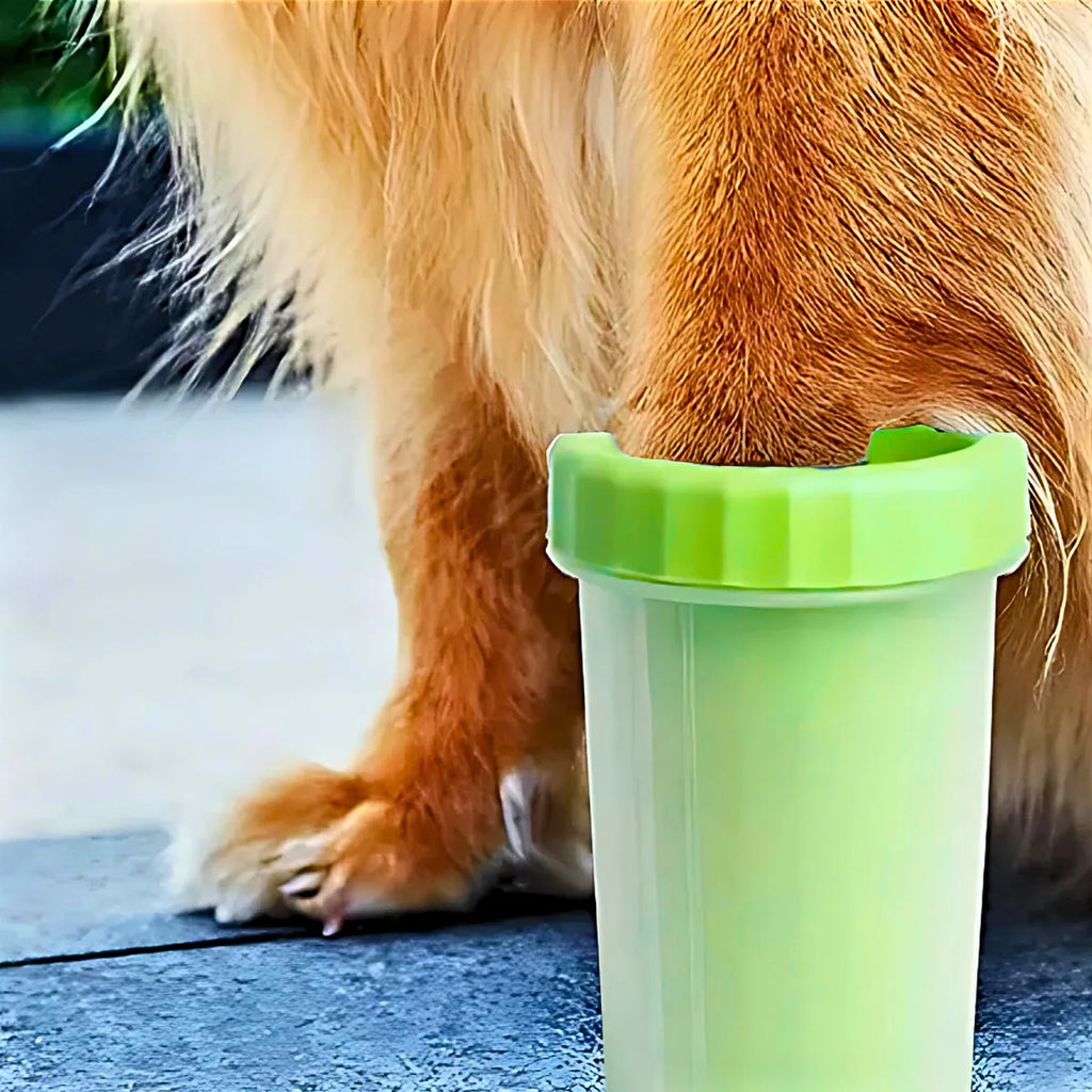 Limpador de Pata de Cachorros Portátil.