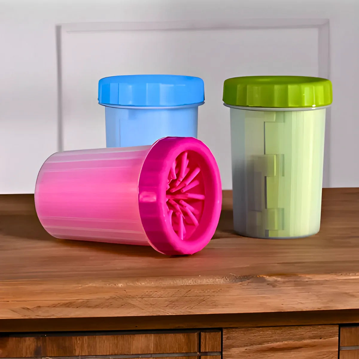 Limpador de Pata de Cachorros Portátil.