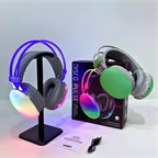 Fone De Ouvido Sem Fio Bluetooth V5.3 Com LED.