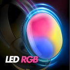 Fone De Ouvido Sem Fio Bluetooth V5.3 Com LED.