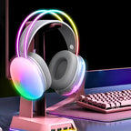 Fone De Ouvido Sem Fio Bluetooth V5.3 Com LED.