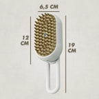 Escova A Vapor Para Pets 3 Em 1