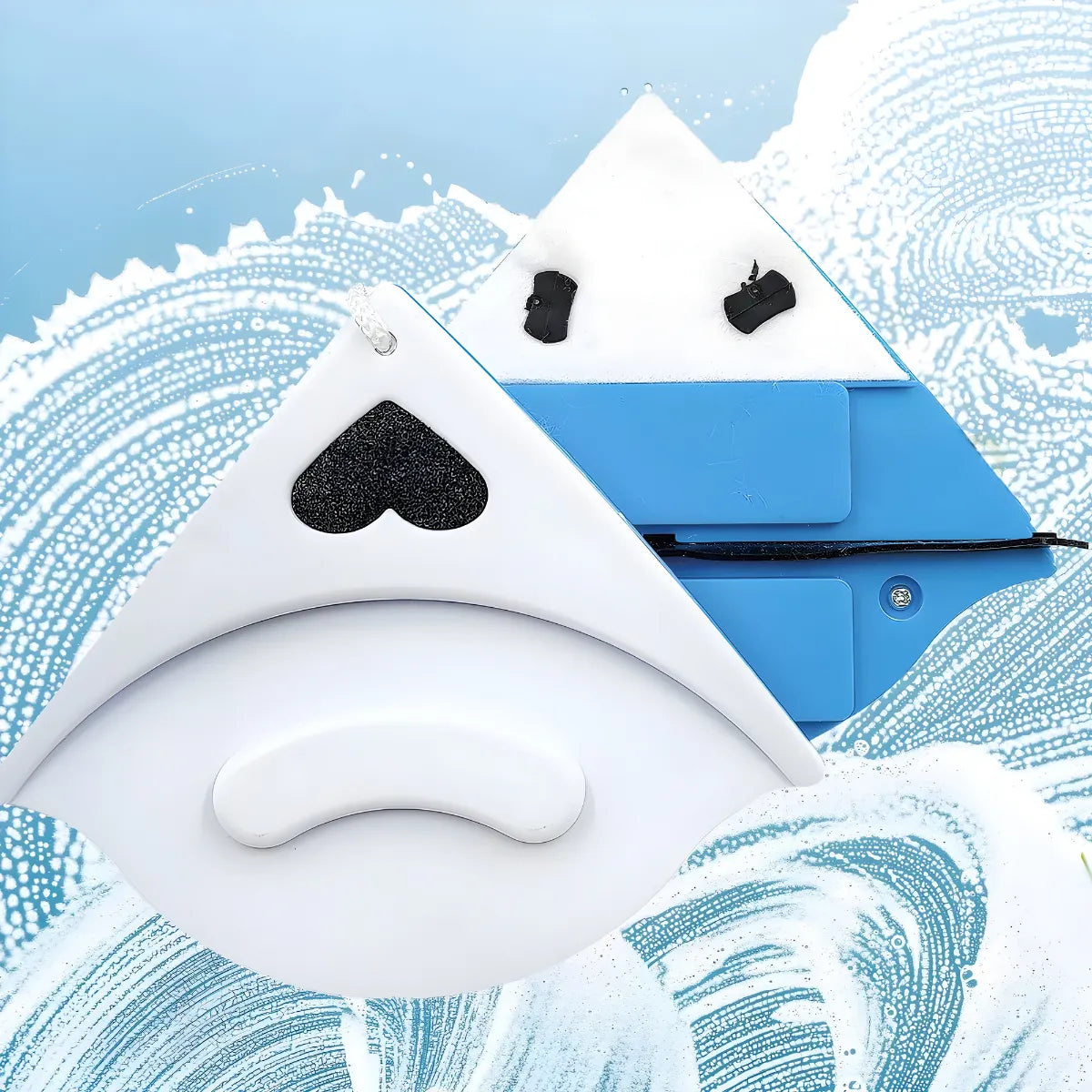 Limpa Vidros Janela Magnético Dupla Face.