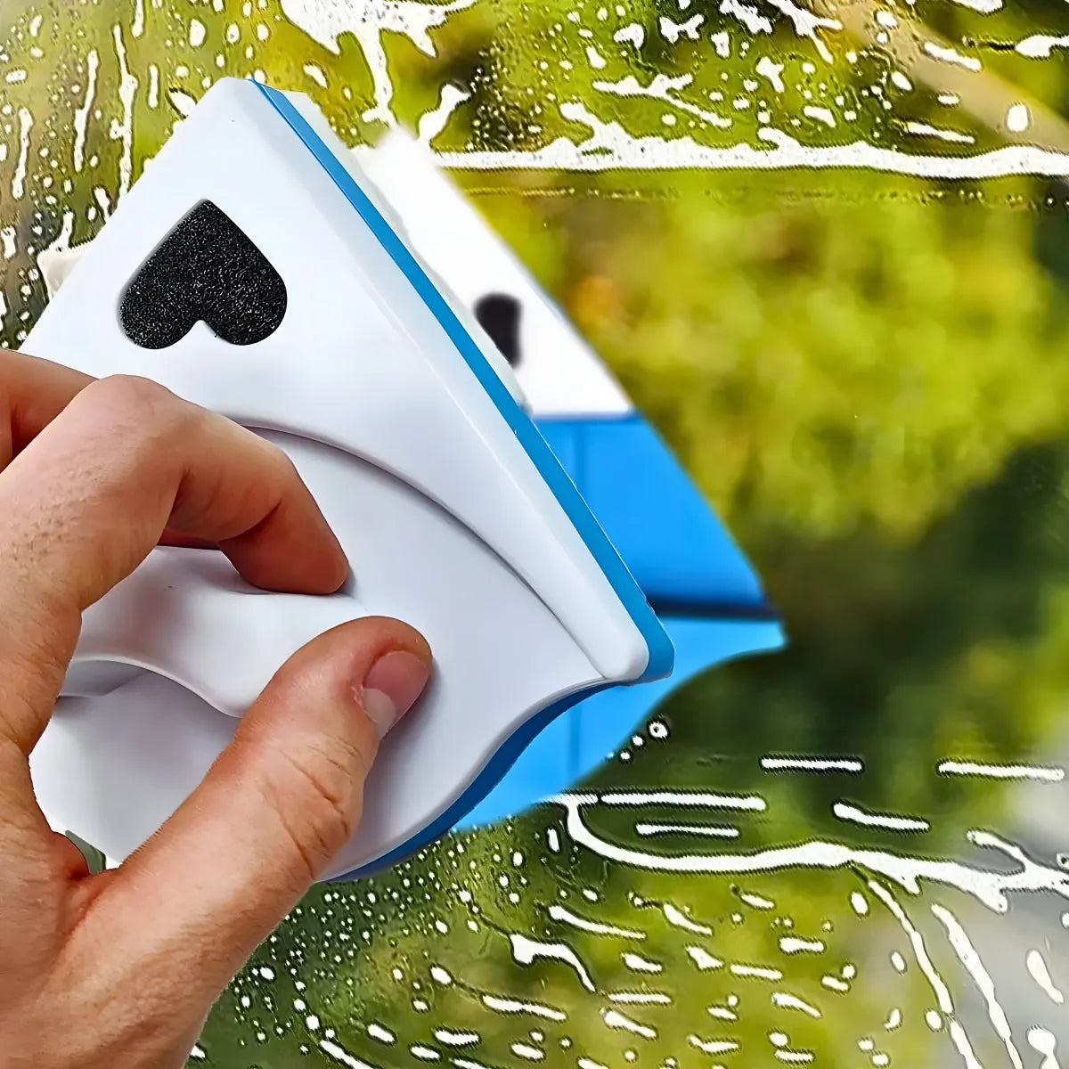 Limpa Vidros Janela Magnético Dupla Face.