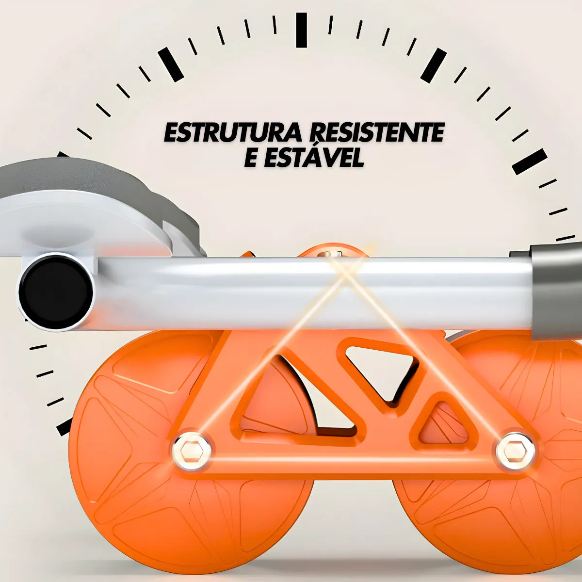 Roda Abdominal Fitness para Exercícios.