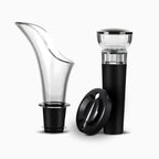 Kit Para Vinho Com Bico Aerador e Rolha Tampa a Vácuo.