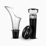 Kit Para Vinho Com Bico Aerador e Rolha Tampa a Vácuo.