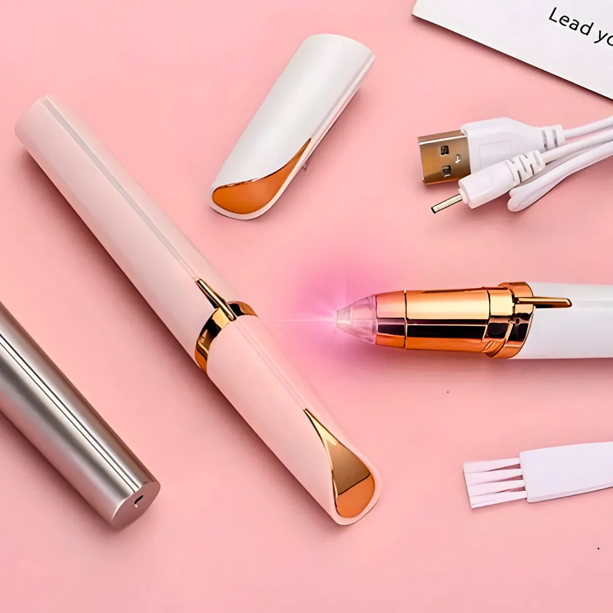 Caneta Depiladora Indolor Para Sobrancelhas.