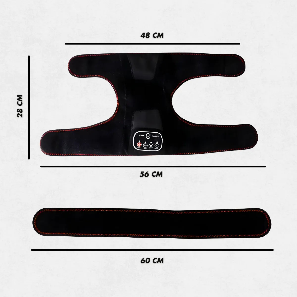 Massageador Elétrico Muscular Multif. para Joelhos e Ombro.