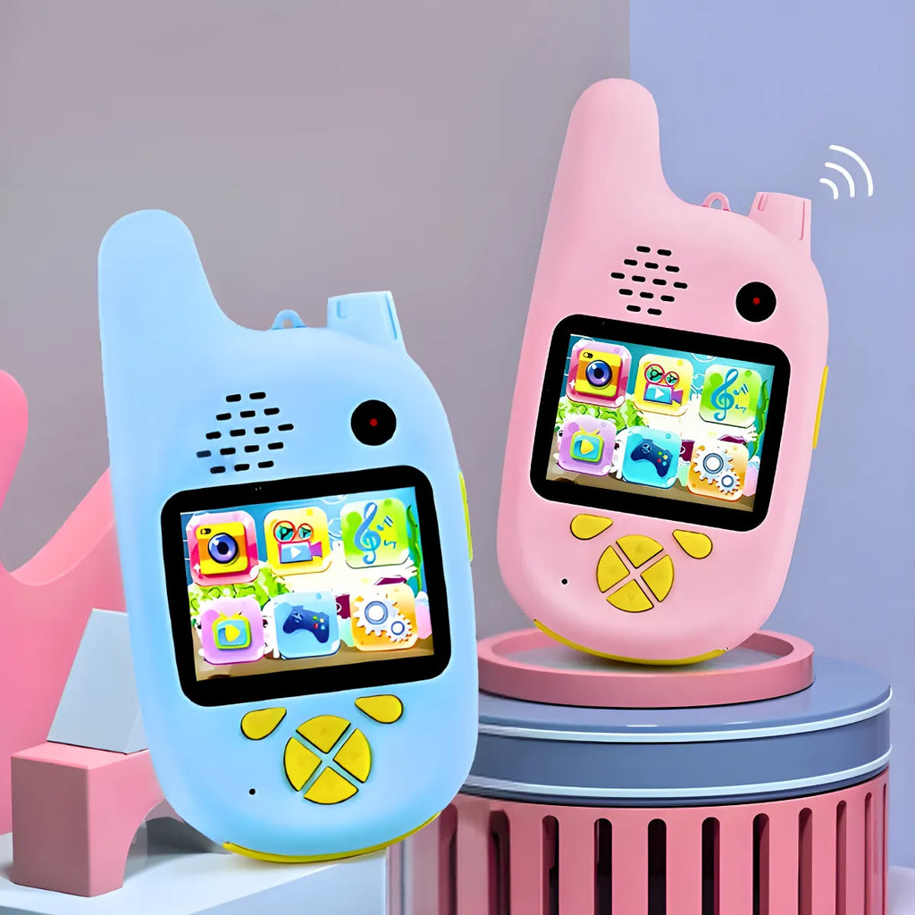 Walkie Talkie Infantil Com Câmera Digital Para Crianças.