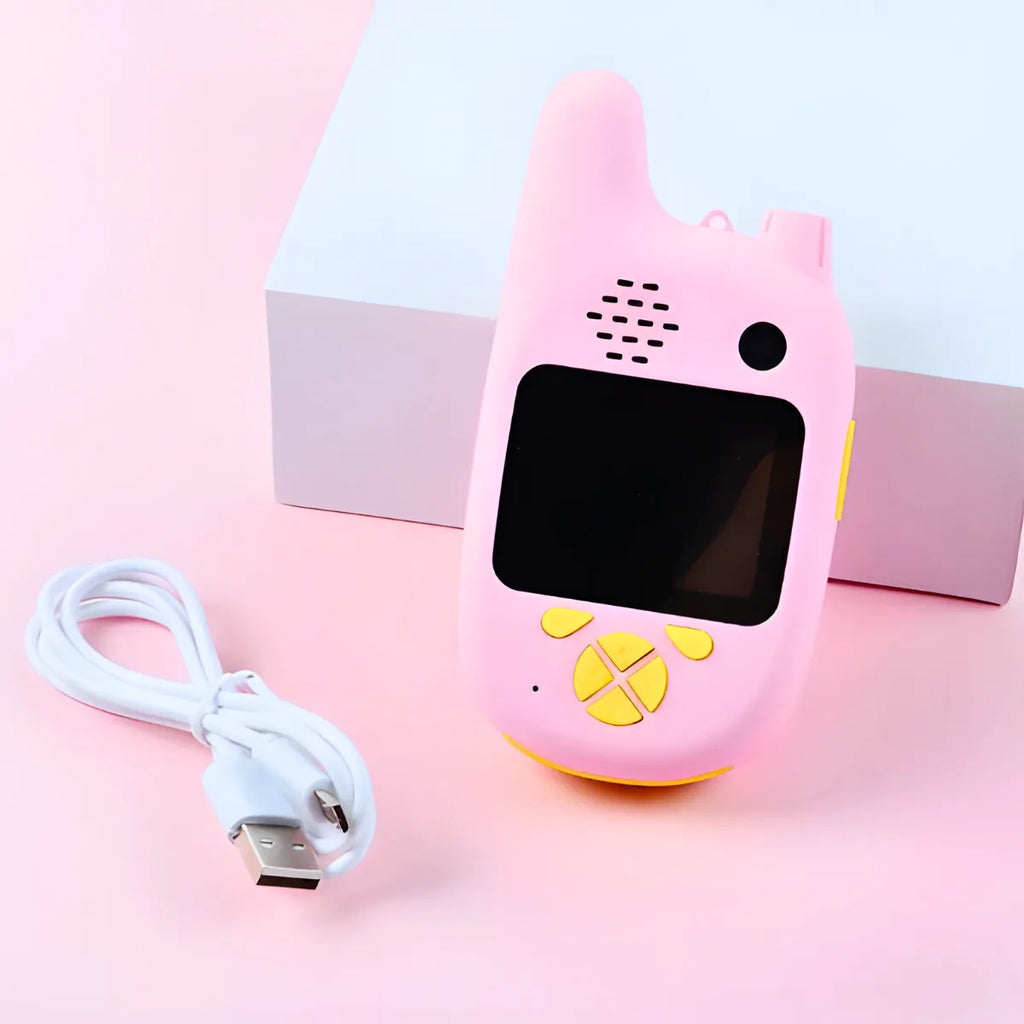 Walkie Talkie Infantil Com Câmera Digital Para Crianças.
