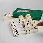 Dominó De Osso Profissional - 28 Peças.