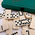 Dominó De Osso Profissional - 28 Peças.