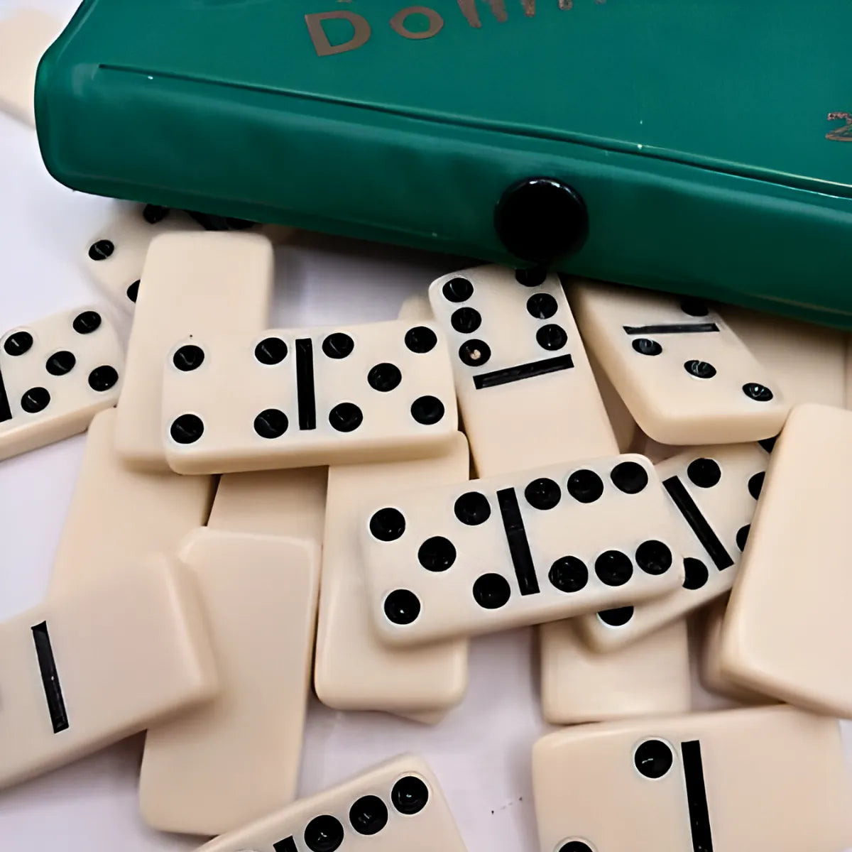 Dominó De Osso Profissional - 28 Peças.