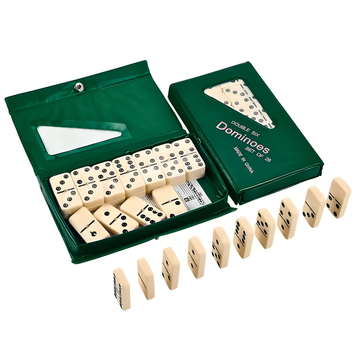 Dominó De Osso Profissional - 28 Peças.