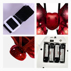 Fantasia de Asas para festas com Led e Música modelo Dragão.