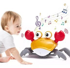 Caranguejo Brinquedo; Fujão Música Luz Sensor.