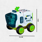 Brinquedo Carro Espacial Infantil com Astronauta.