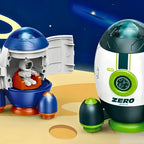 Brinquedo Foguete Espacial Infantil com Astronauta.
