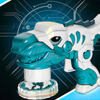 Brinquedo Beyblade Batalha Dinossauro Lançador De Disco.