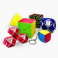Kit Serie 6 Cubo Mágico Profissional Brinquedo.