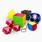 Kit Serie 6 Cubo Mágico Profissional Brinquedo.