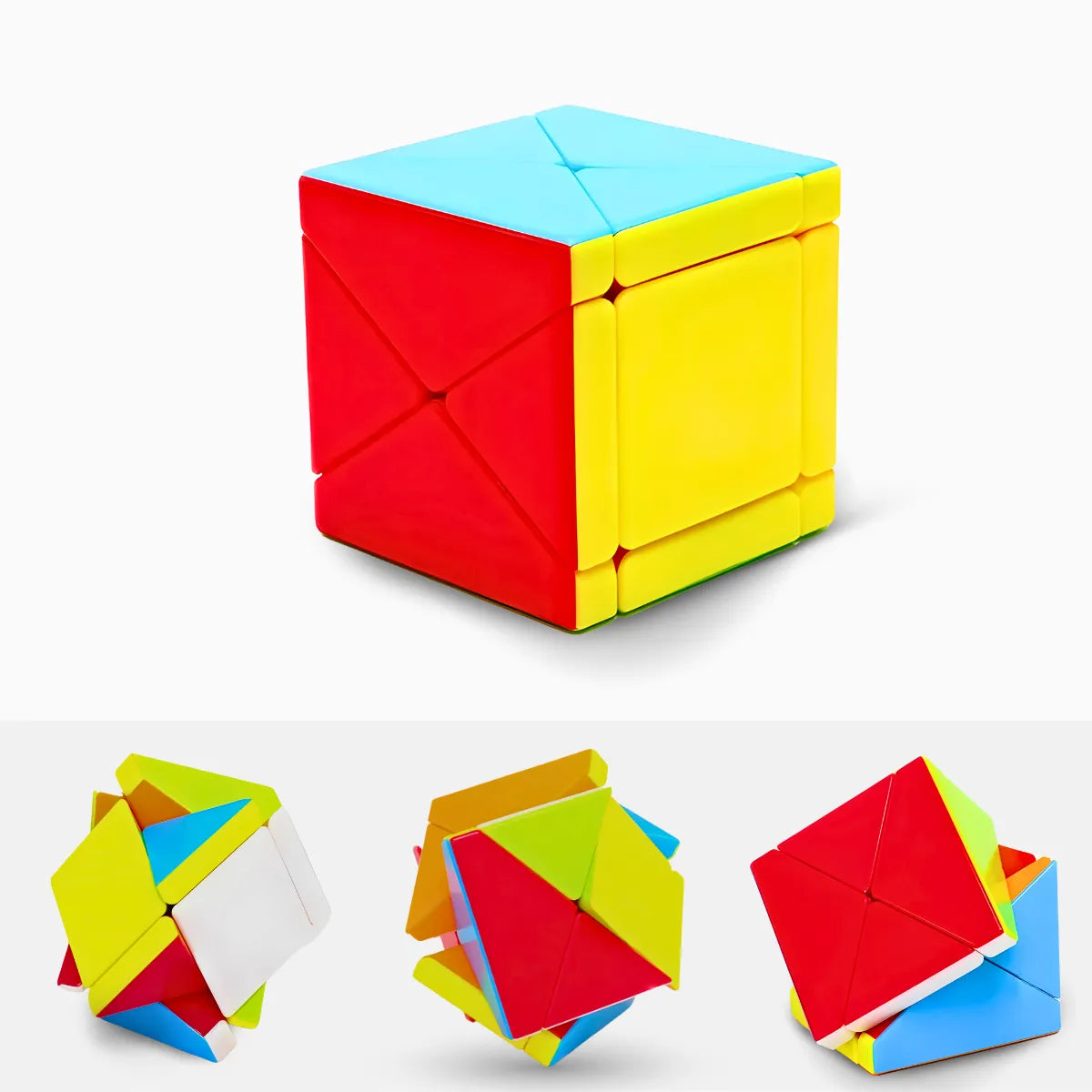 Kit Serie 6 Cubo Mágico Profissional Brinquedo.