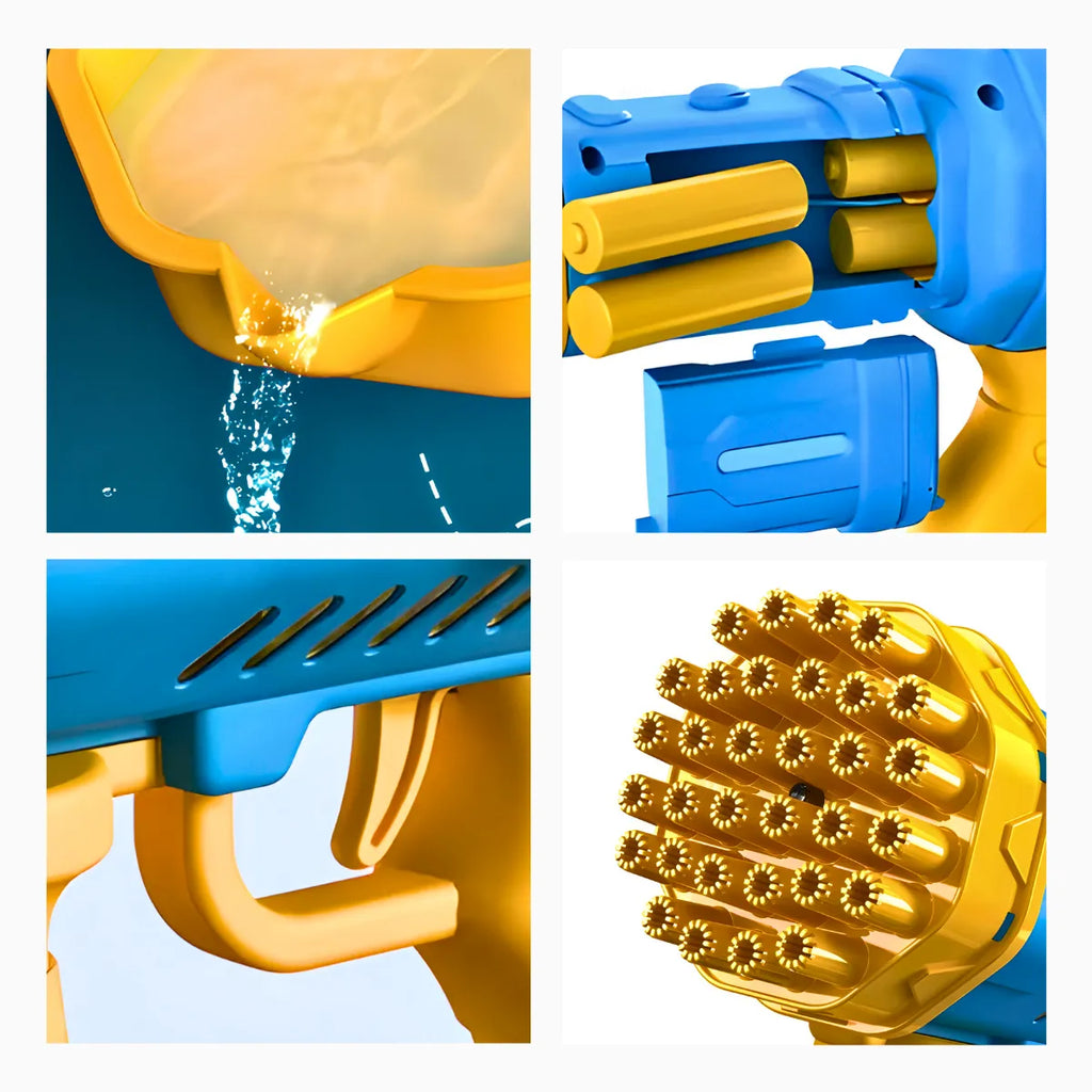 Pistola de bolha de sabão; Lança Bola De Sabão Automática.