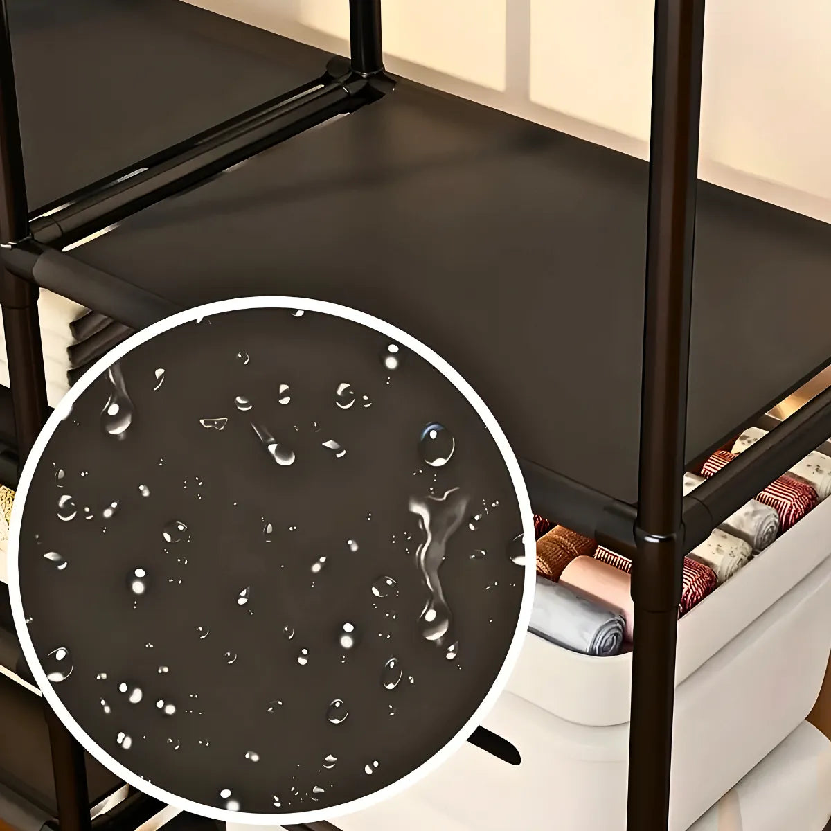 Guarda-Roupa Organizador com 4 colunas.